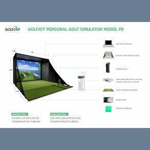 GOLFJOY P8 simulator til private